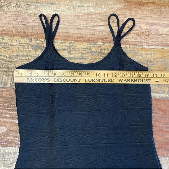 Shape Fx by Newport News Black Maxi Dress Aztec 10 - Picture 7 of 11